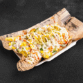 Crispy chicken parma truffel mayonaise