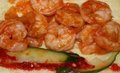 Broodje garnalen tomatensaus