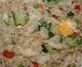 Nasi jongchow garnalen kip