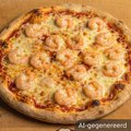Pizza garnaal luxe