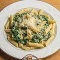 Pasta spinazie