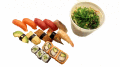 Sushi mix deluxe set voor 1 persoon