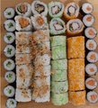 Sushi box V 48 pcs