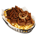 Frites shoarma