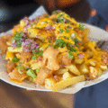 Loaded fries ebi fry