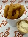 Onion rings with aioli