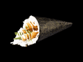 Handroll ebi tempura