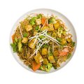 82. Pad Mi Noodles Tofu