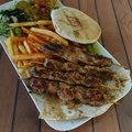 Sis kebab kalkoen schotel