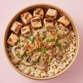 Creamy Rice Chicken Bowl