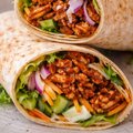 Wrap pulled chicken ketjap halal normaal
