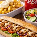 Broodje kipshoarma menu ( halal )