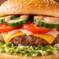 Broodje verse hamburger