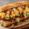 Stokbroodje Scramble Egg