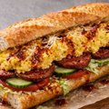 Stokbroodje Scramble Egg & Sucuk