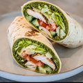 Chicken Pesto Wrap Deluxe XL ( Halal )