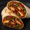 Surinaamse Nasi Chicken Wrap XL ( Halal )