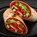 Chicken tandoori Wrap normaal( Halal )