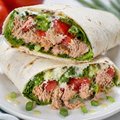 Wrap met verse tonijn