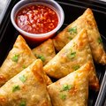 Vegetarische Samosa ( 4 stuks )