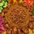 Loaded Saté Chicken Fries Bowl ( halal )
