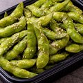 Edamame boontjes in schil