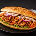 Stokbroodje kip shoarma