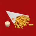 Portie frieten