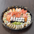 Deluxe boot 2 personen met sashimi (52 stuks)