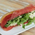 Baguette carpaccio