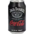 Jack Daniels & Coca Cola 4-pack