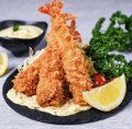Scampi Tempura , 4 Stuks