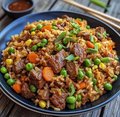 Nasi Goreng Rundvlees.