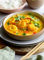 Scampi in coco-currysaus (6 stuks )