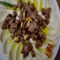 Hummus with meat
