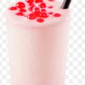 Bubbel thick shake strawberry normaal