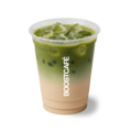 Iced vanille matcha