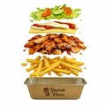 Kapsalon kip döner
