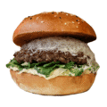 Truffle parmesan burger