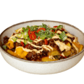 Loaded fries Angus beef