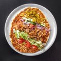 Turkse pizza kipdöner