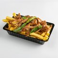 Frites teriyaki chicken