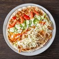 Turkse pizza super deluxe special met kaas, vlees, patat