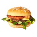 Family premium bacon en cheeseburger