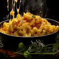 Mac and cheese portie
