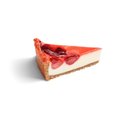 Cheesecake aardbei