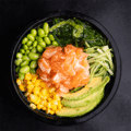 Pokébowl fresh salmon
