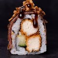 Chicken beef teriyaki roll