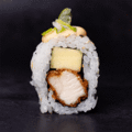 Tropical mango chicken roll