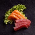 Sashimi zalm en tonijn